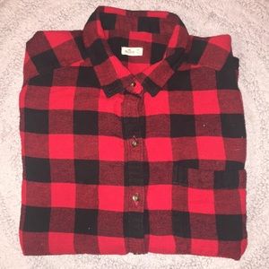 long-sleeve flannel!